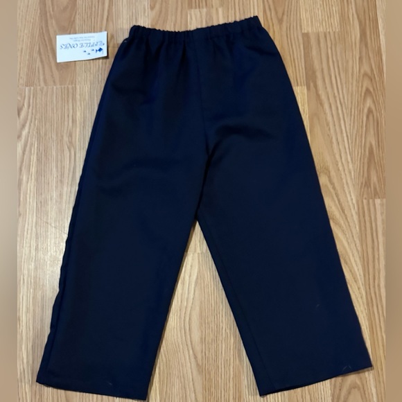 Little Ones Navy Blue Dress Pants - Stretch Waist Band - Size 4T - New w/ Tags - Picture 6 of 7